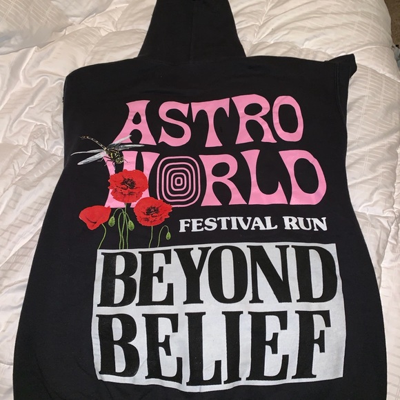 Travis Scott Tops - Travis Scott ASTROWORLD Official Festival 2019